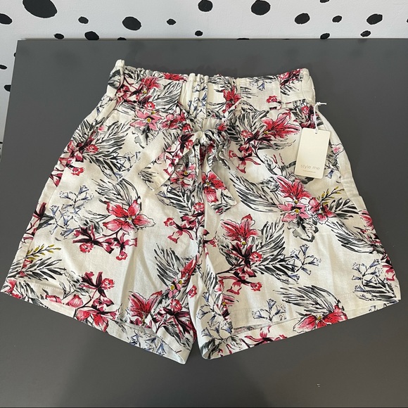 Style Me Los Angeles Linen Women Shorts Sz M - Picture 1 of 6